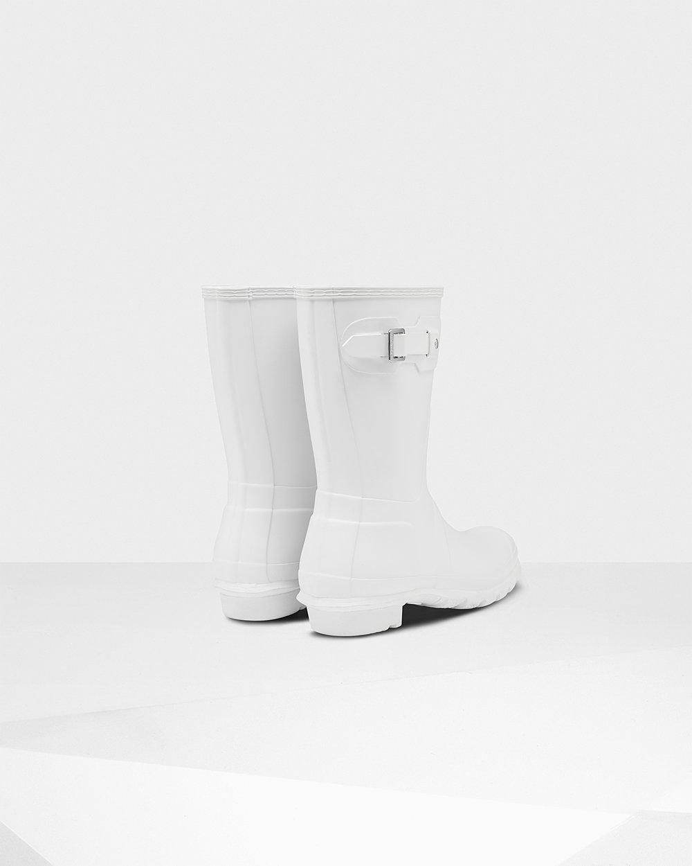 Women Hunter Original | Short Rain Boots White | NZ-8173-MATH